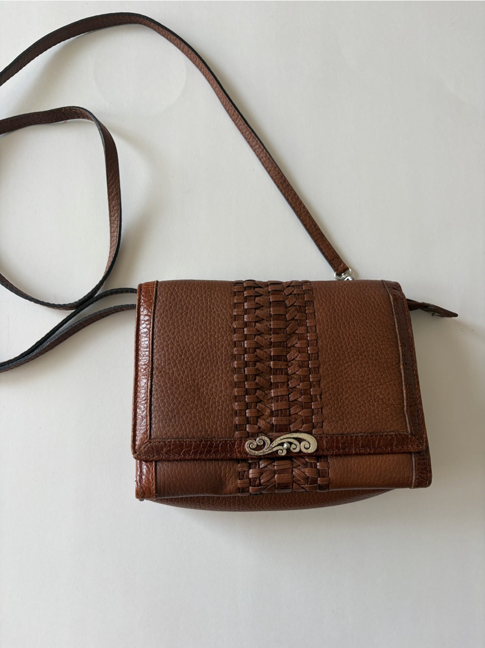 Brighton cross body tri fold wallet purse